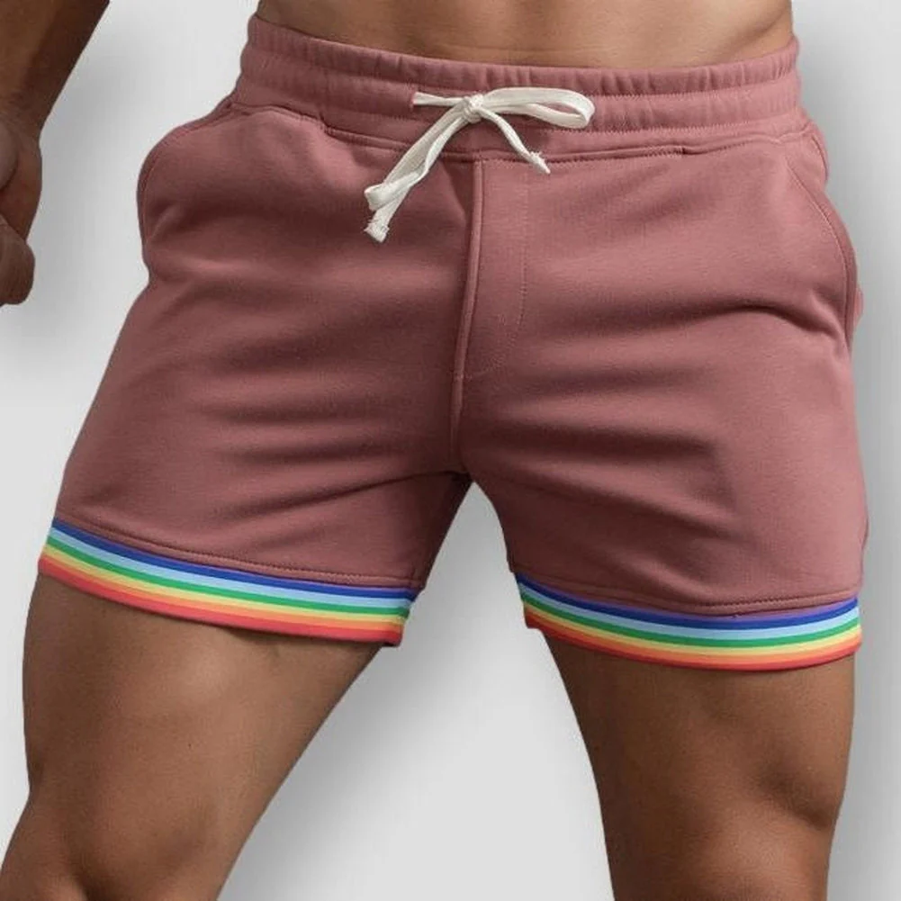 Moon Madrid Rainbow Cotton Shorts - Image 4