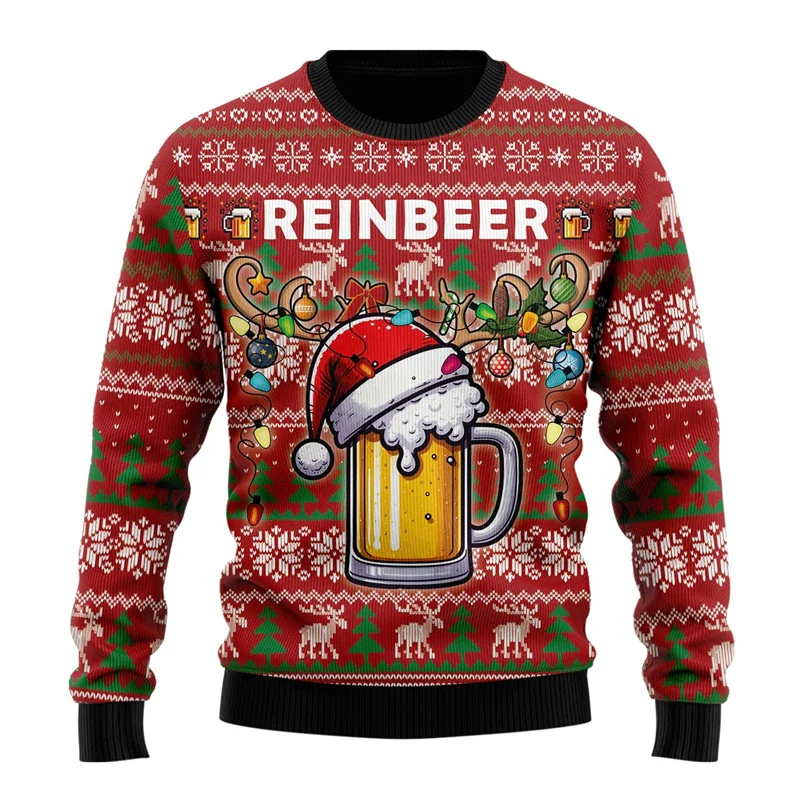 Most Wonderful Time For Beer Christmas Sweater - Image 6
