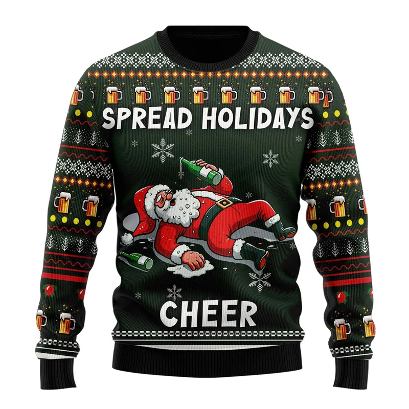 Most Wonderful Time For Beer Christmas Sweater - Image 7