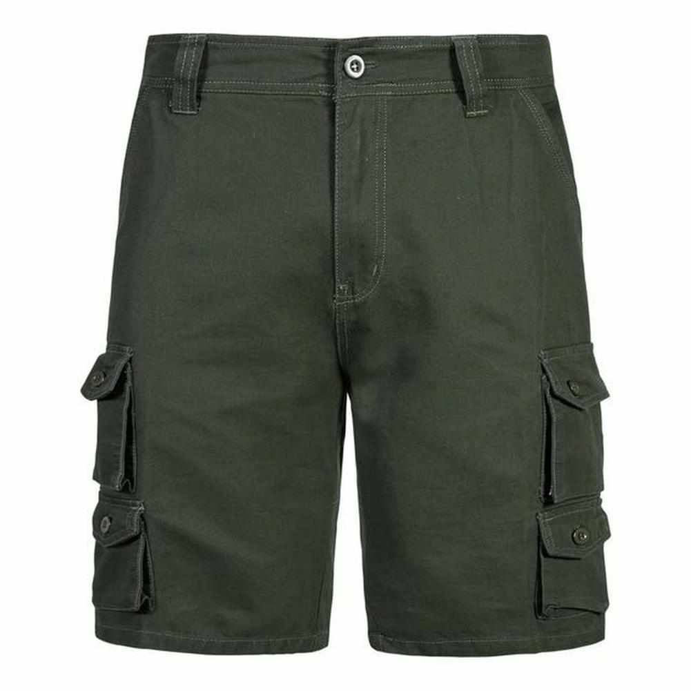 Night Madrid Multi-Pocket Cargo Shorts - Image 2