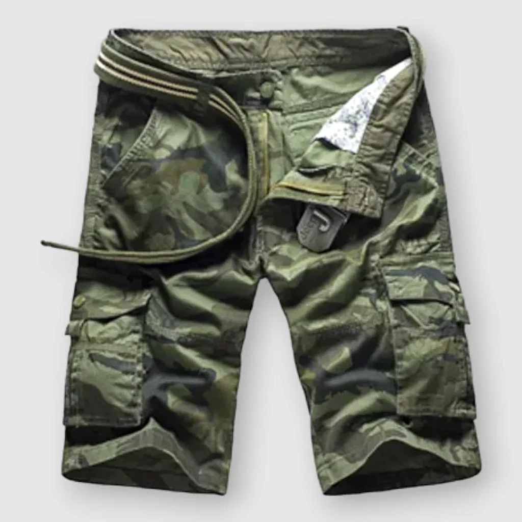 Night Madrid Voyage Cargo Shorts - Image 2