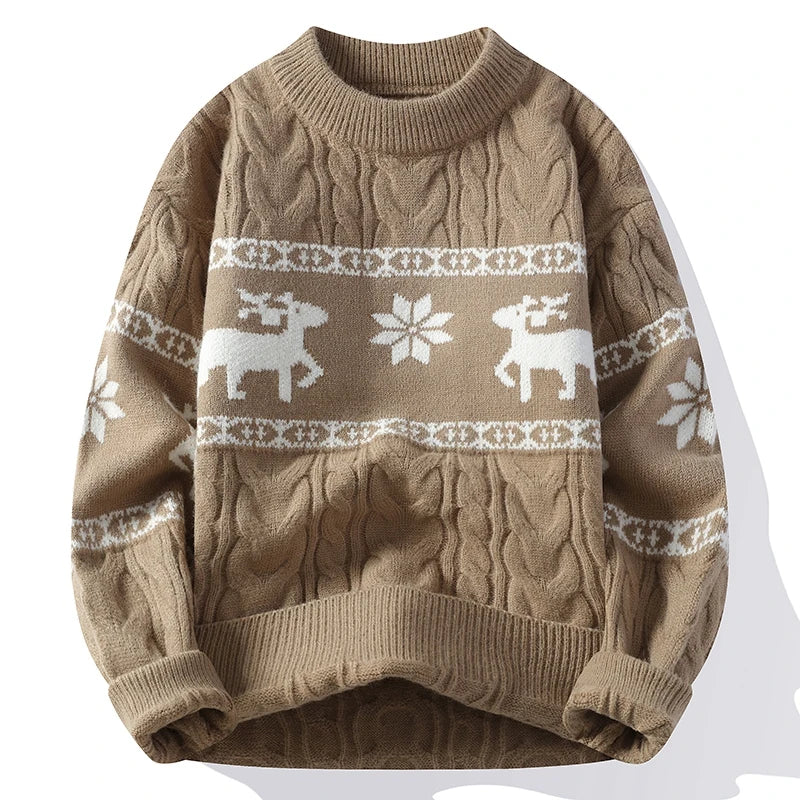 Noel Crest Knit Sweater - Image 4