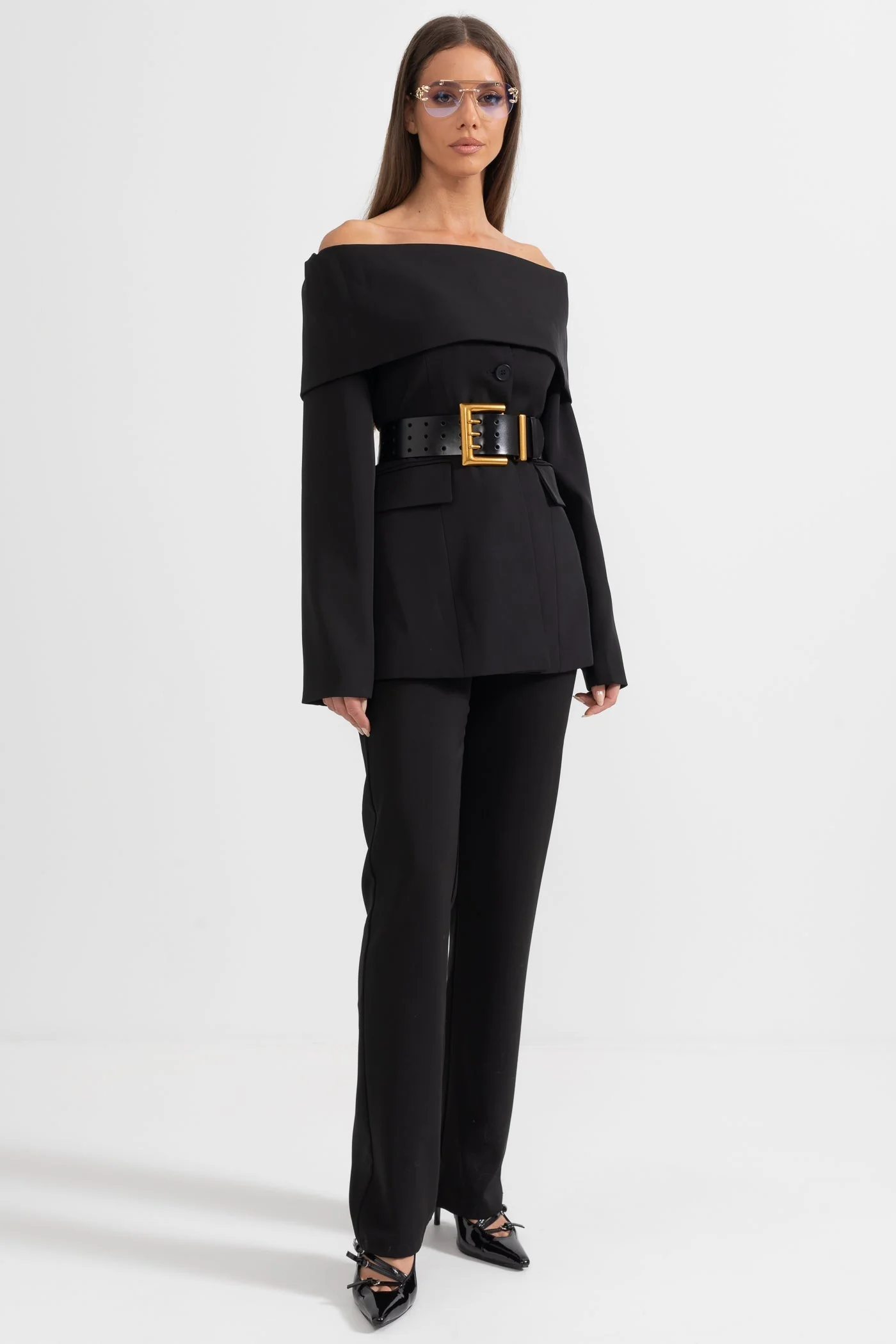 Noir Authority Blazer Black - Image 4