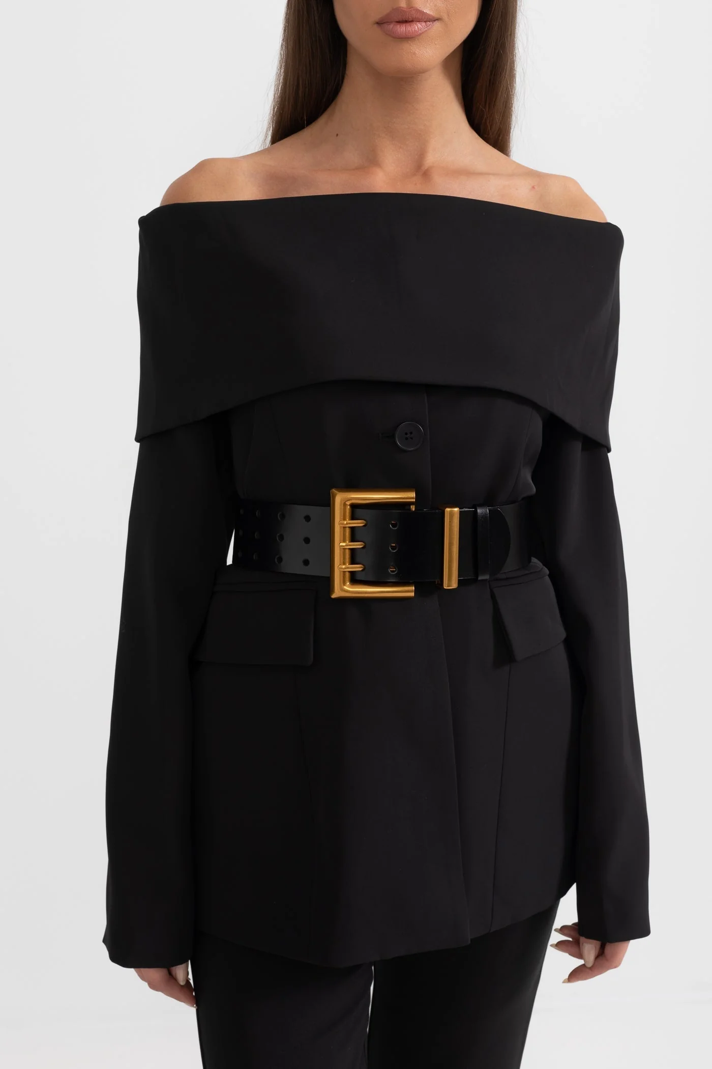 Noir Authority Blazer Black - Image 6