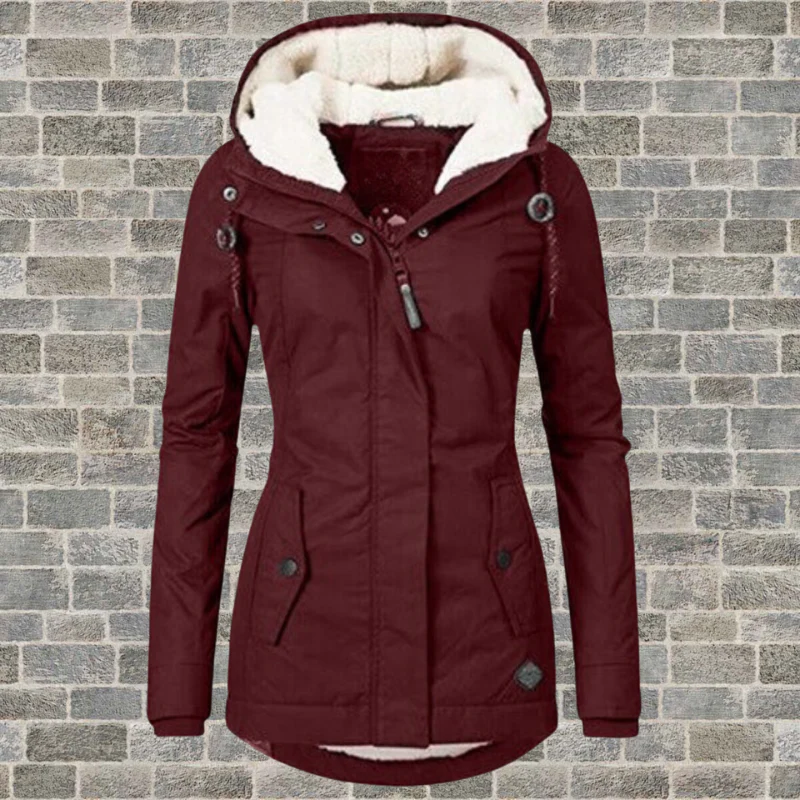 Nora Sherpa Winter Jacket - Image 4