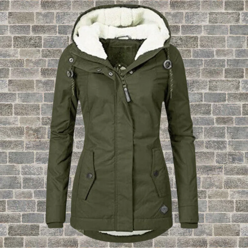 Nora Sherpa Winter Jacket - Image 6
