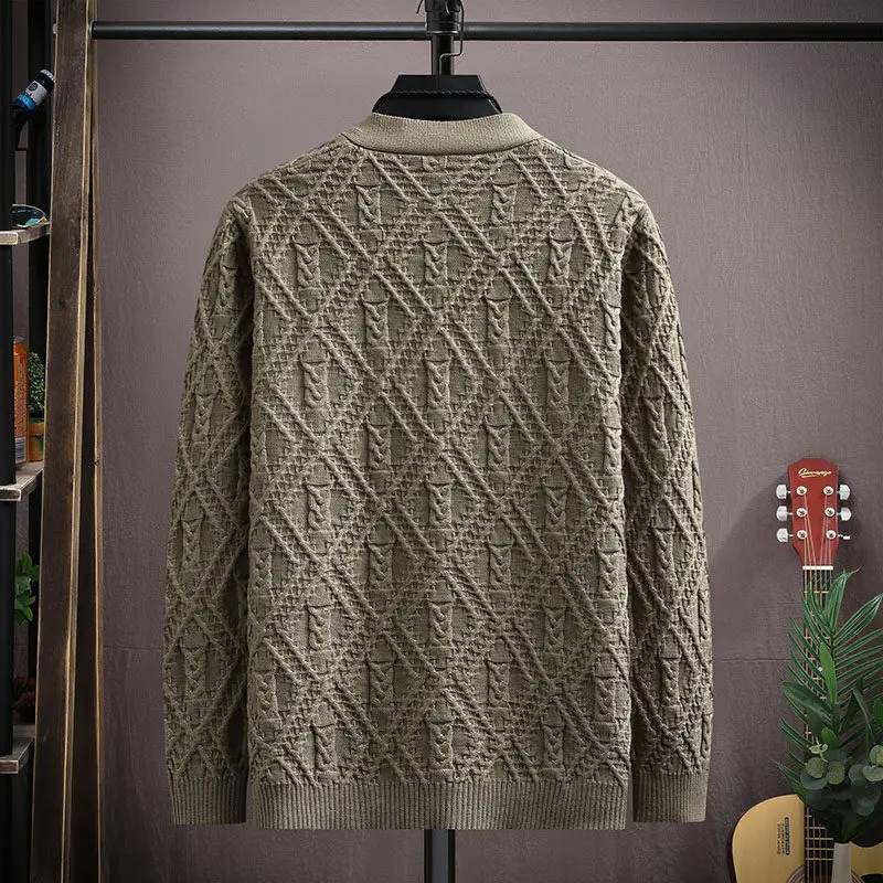 Oliver Grant Cable Knit Cardigan - Image 3