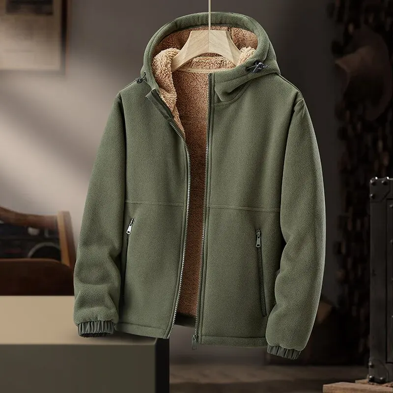 Oliver Grant Fleece Hooded Jacket - Image 3