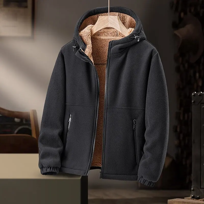 Oliver Grant Fleece Hooded Jacket - Image 5