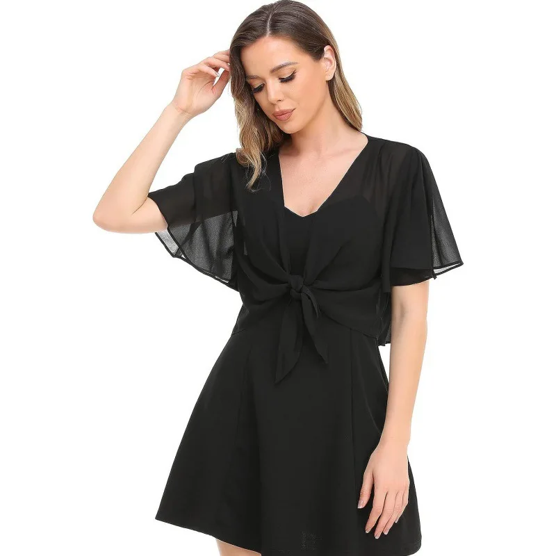 Olivia Grace Chiffon Bolero - Image 7