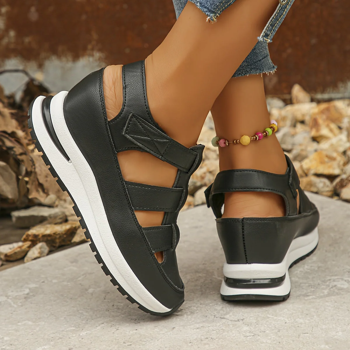 Olivia Lane Platform Sandals - Image 6