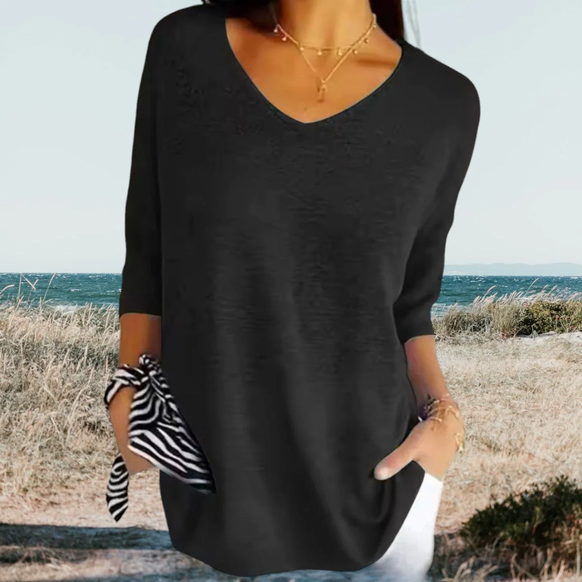 Olivia Lane Soft Touch Blouse - Image 7