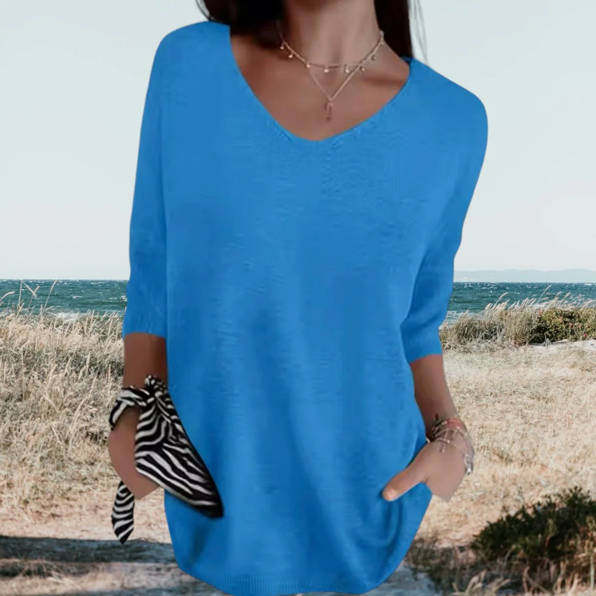 Olivia Lane Soft Touch Blouse - Image 8