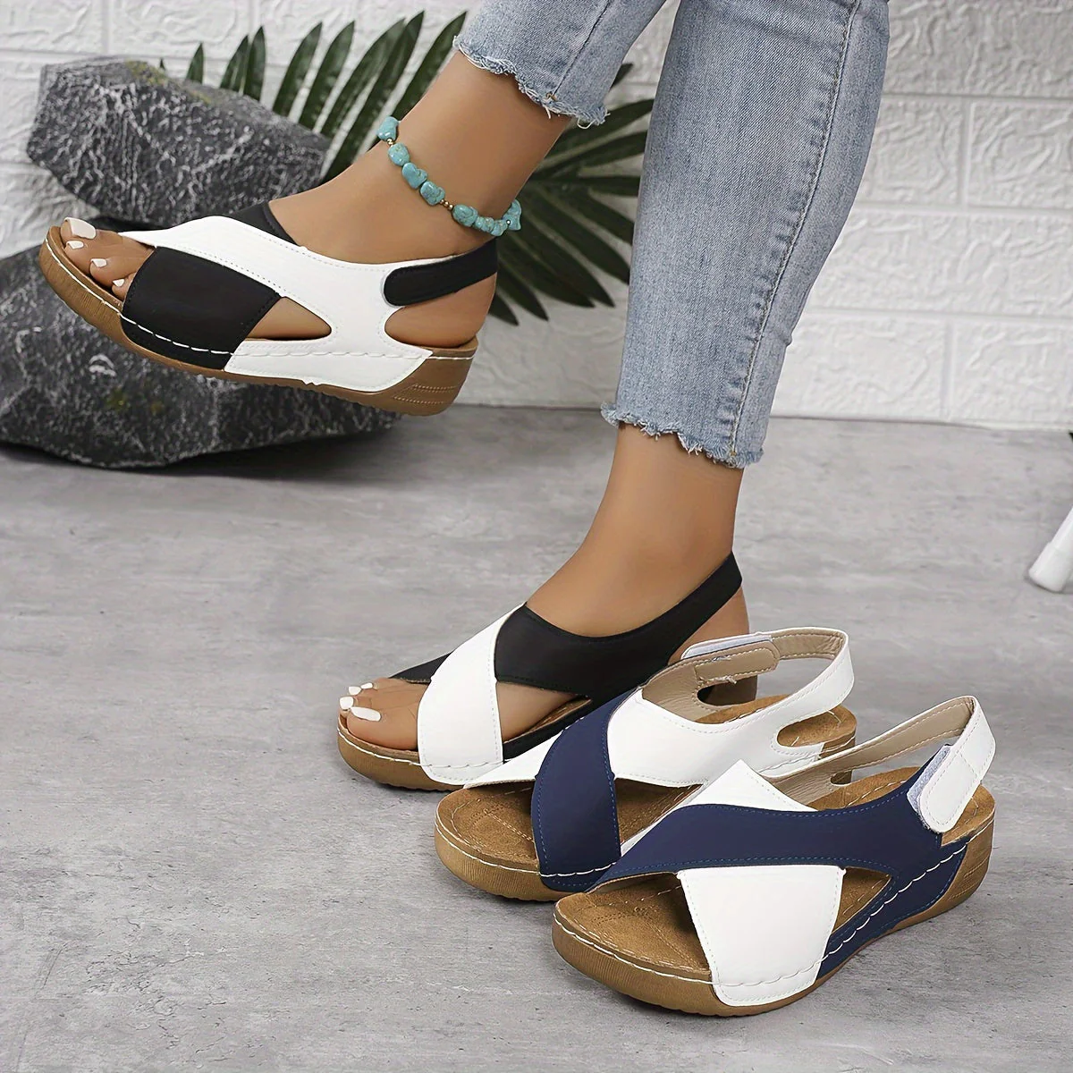 Olivia Sterling Comfort Sandals - Image 3