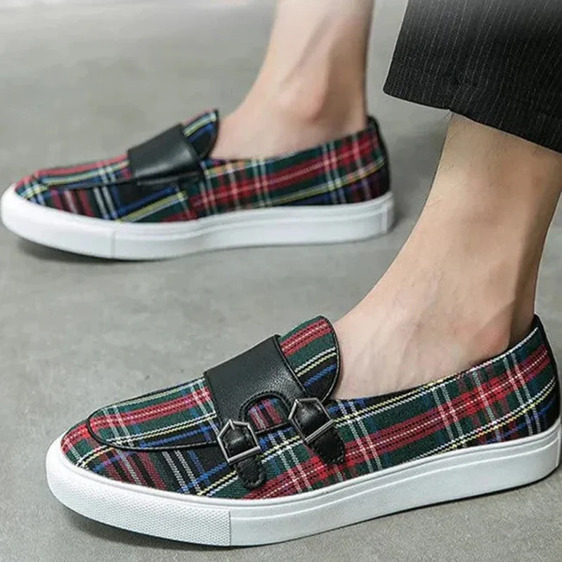 Owen Carter Plaid Moccasins - Image 3