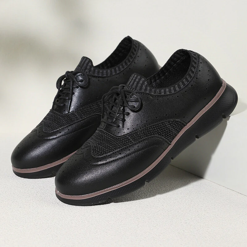 Oxford Handmade Leather Sneakers - Image 6