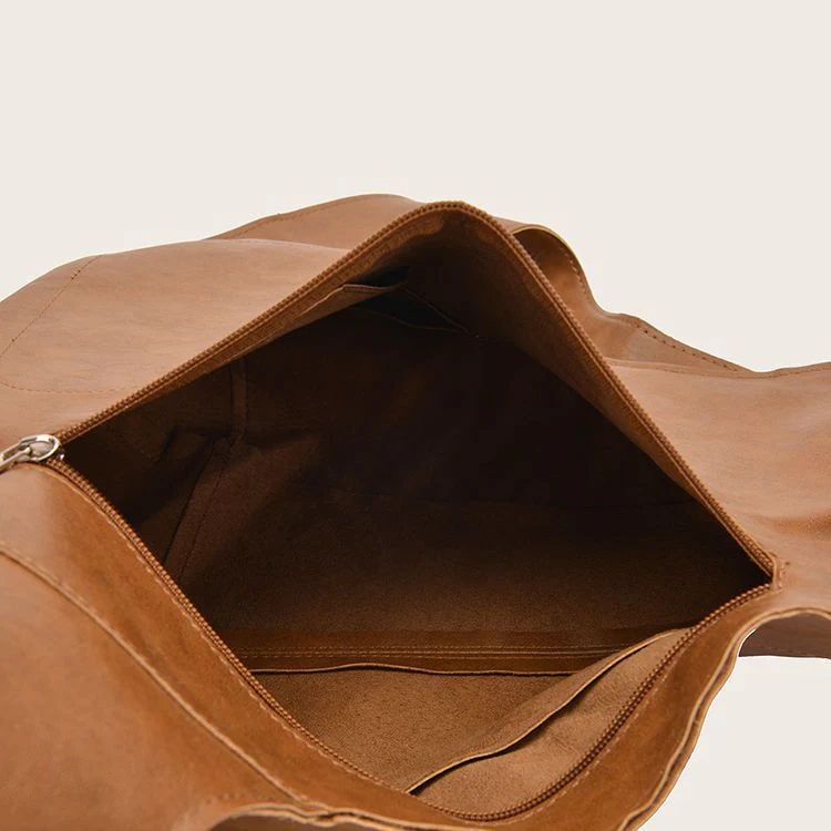 Parla Curve Leather Backpack - Image 3
