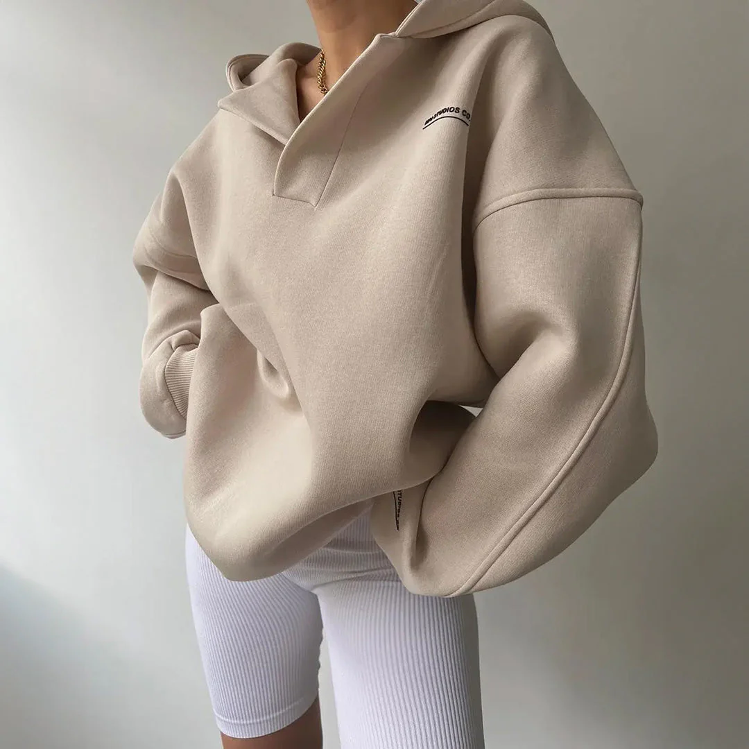 Parla Oversized Autumn Hoodie - Image 5