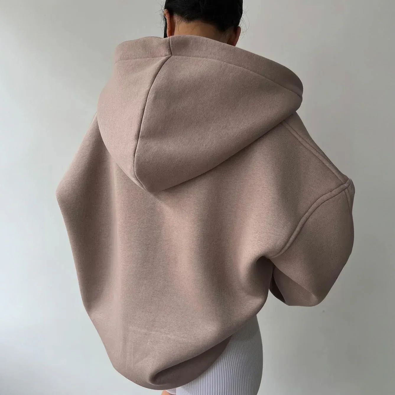 Parla Oversized Autumn Hoodie - Image 9