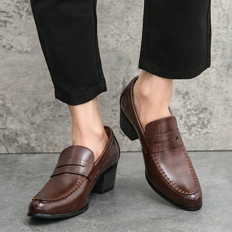 Raphaelo Genuine Leather Loafers - Image 5