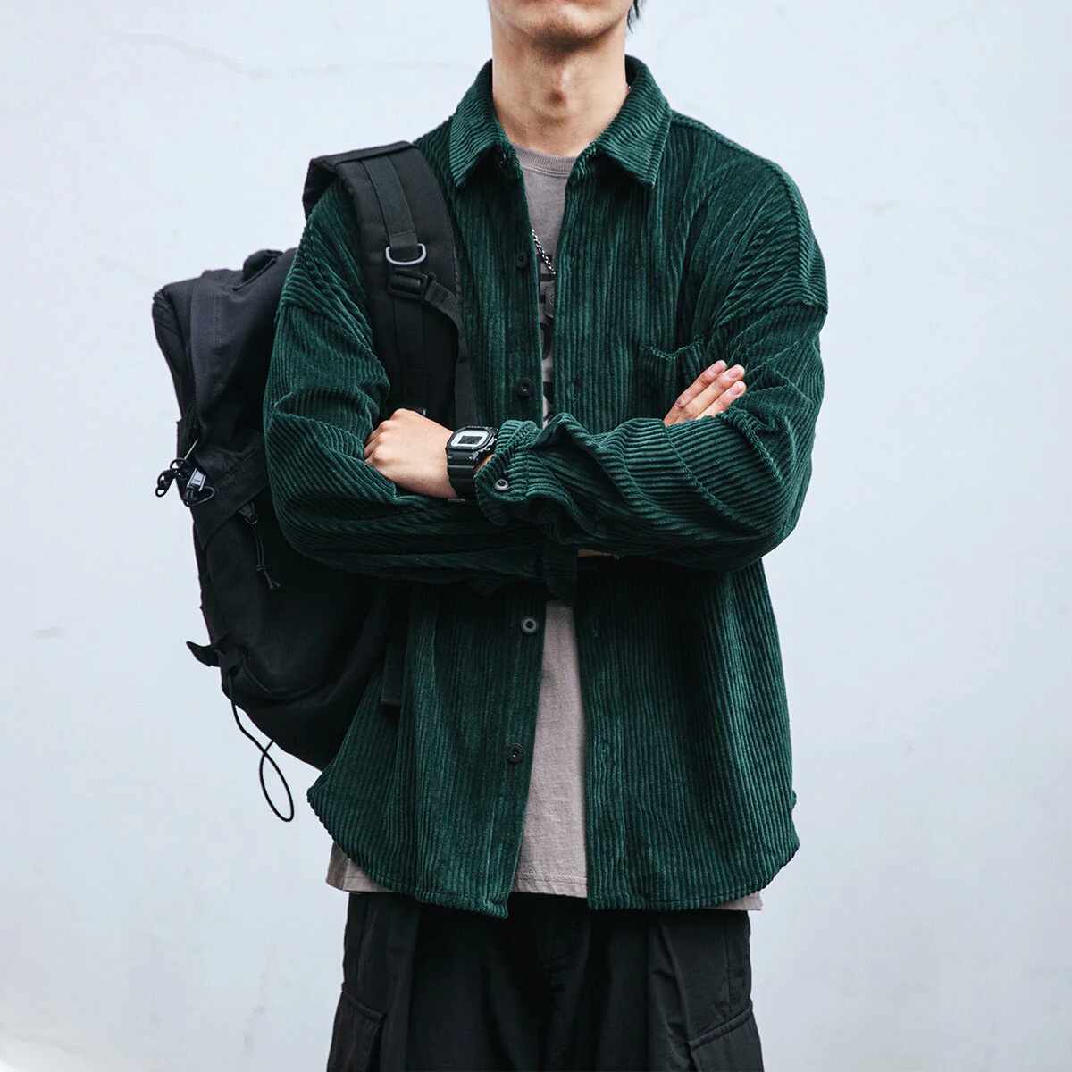 Renzo Corduroy Overshirt - Image 3