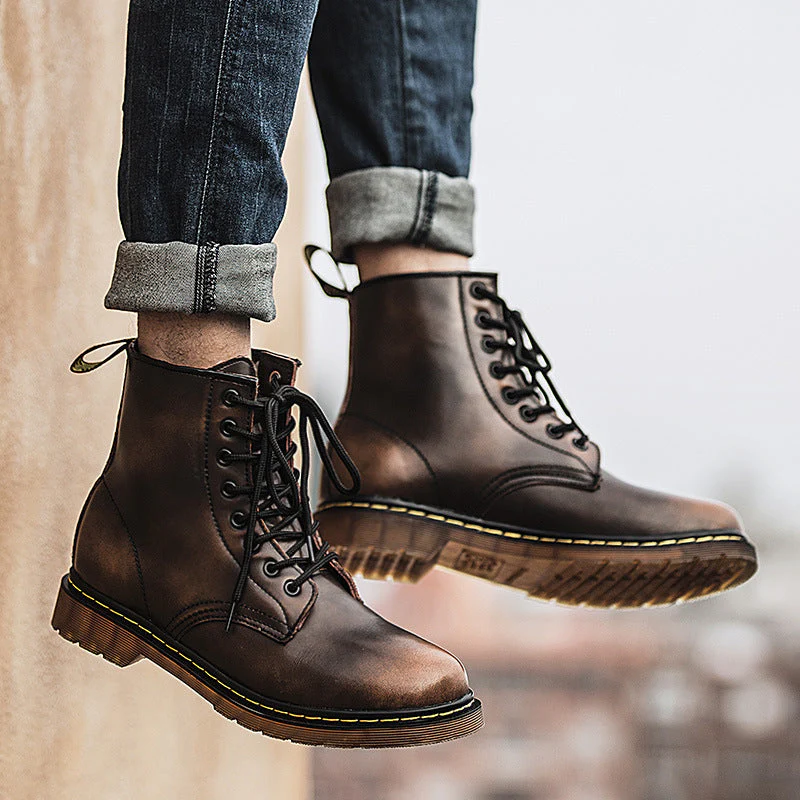 Renzo Leather Boots - Image 11