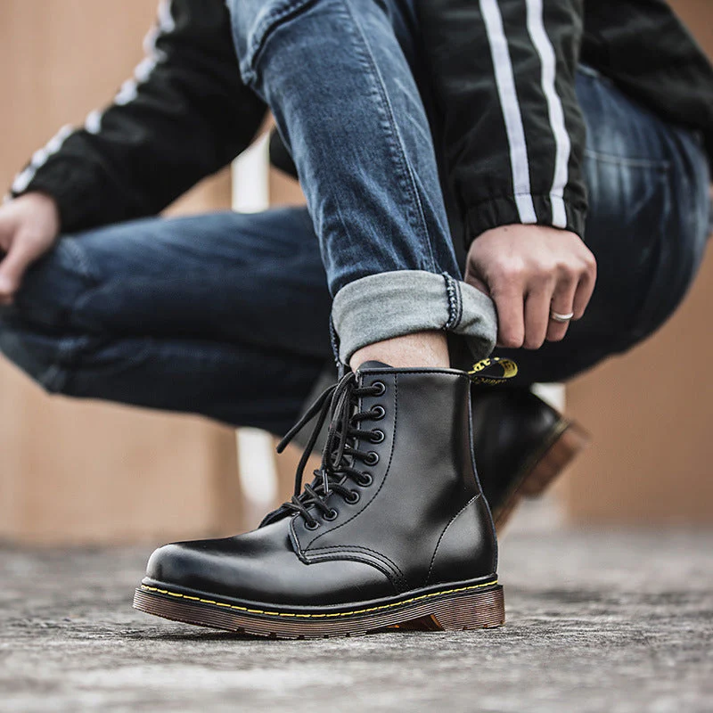 Renzo Leather Boots - Image 15