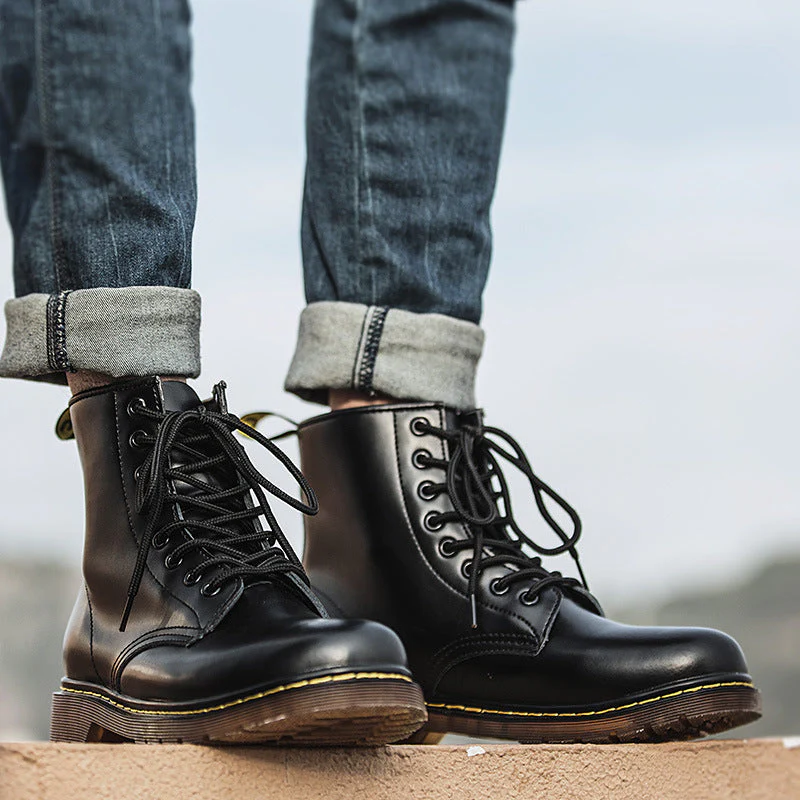 Renzo Leather Boots - Image 16