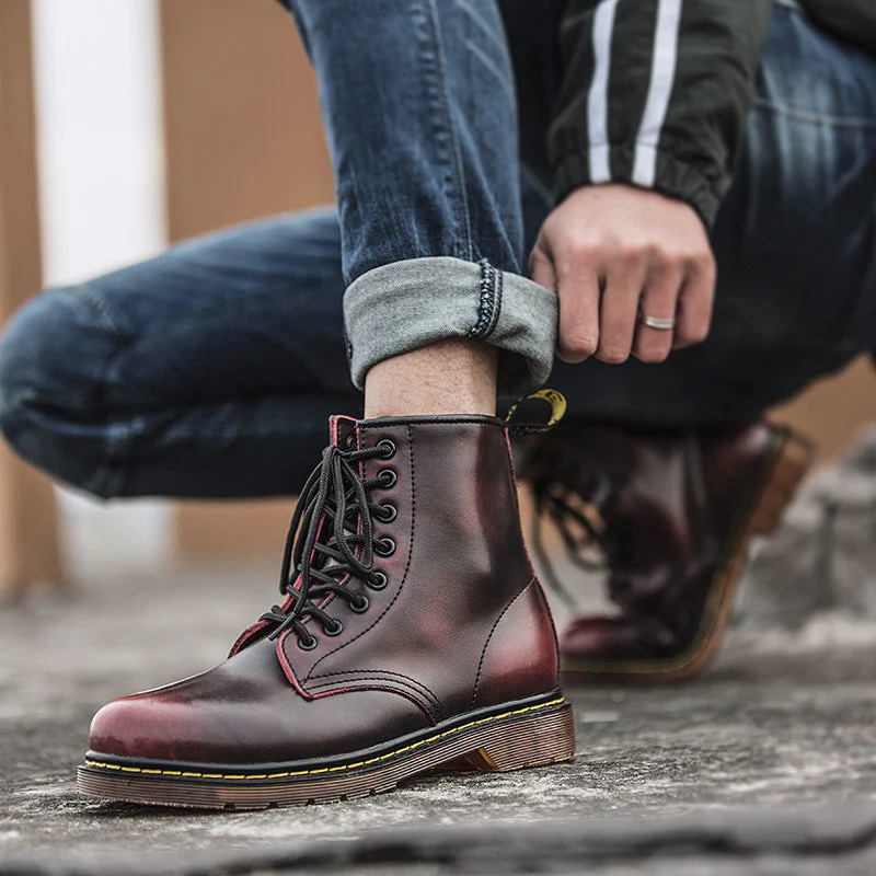 Renzo Leather Boots - Image 4