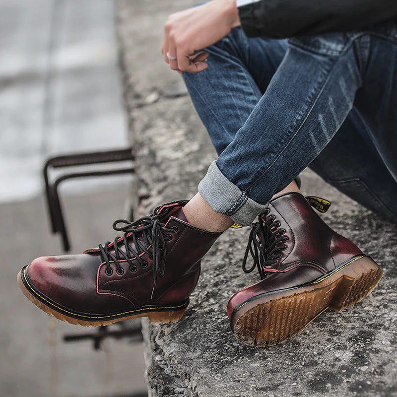 Renzo Leather Boots - Image 6