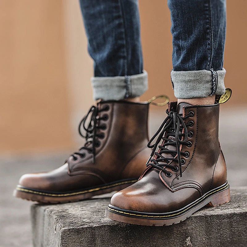 Renzo Leather Boots - Image 9
