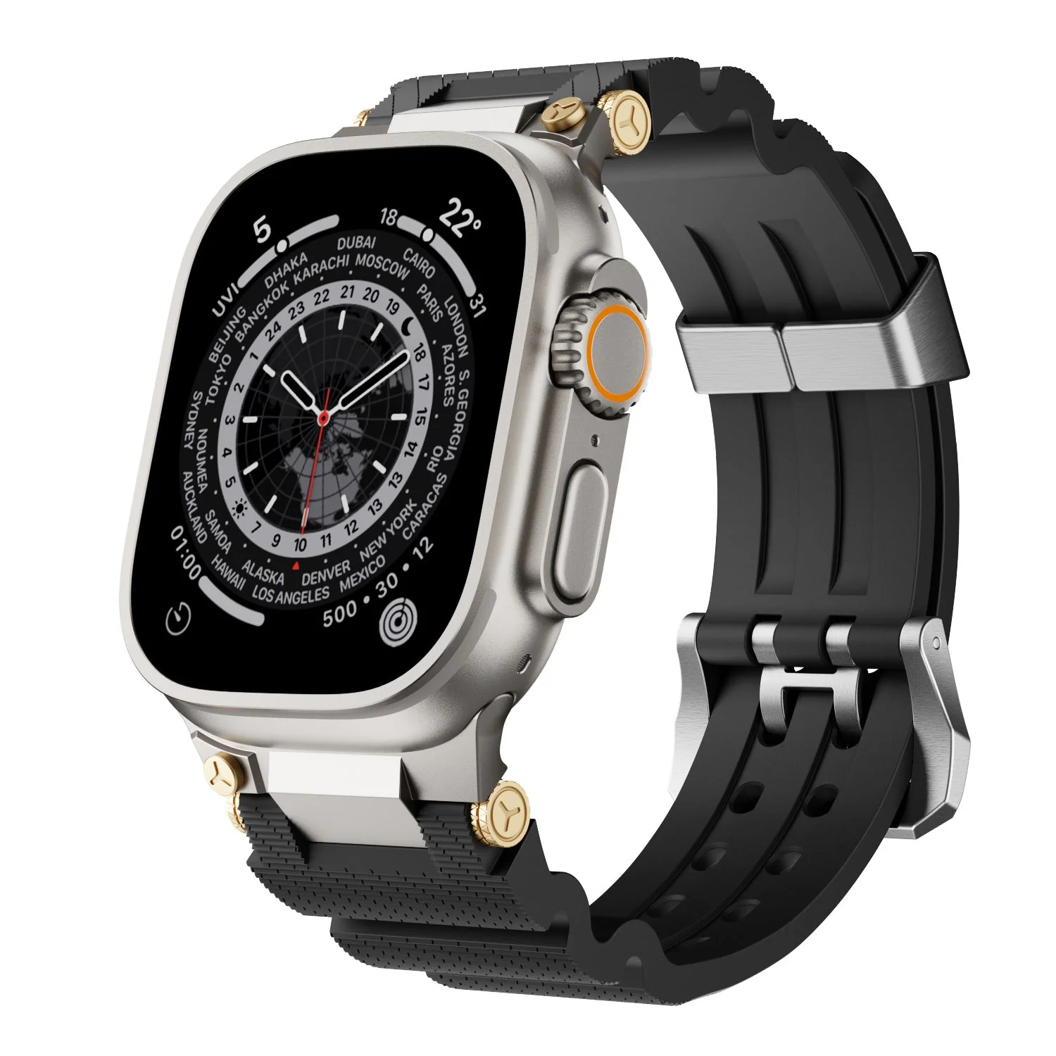 Renzo Nomad Silicone Apple Watch Band