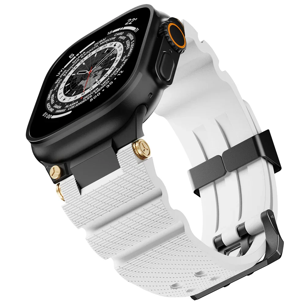 Renzo Nomad Silicone Apple Watch Band - Image 12