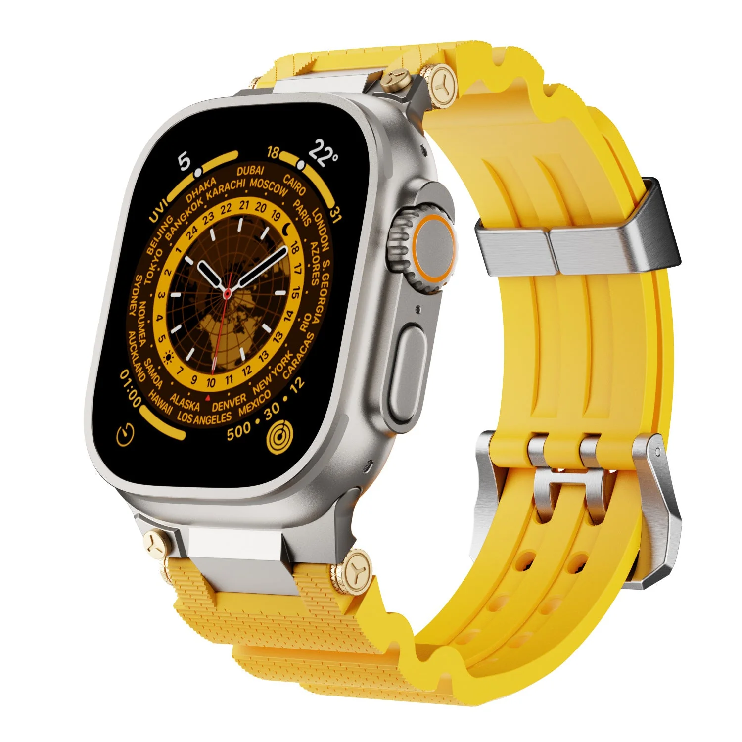 Renzo Nomad Silicone Apple Watch Band - Image 13
