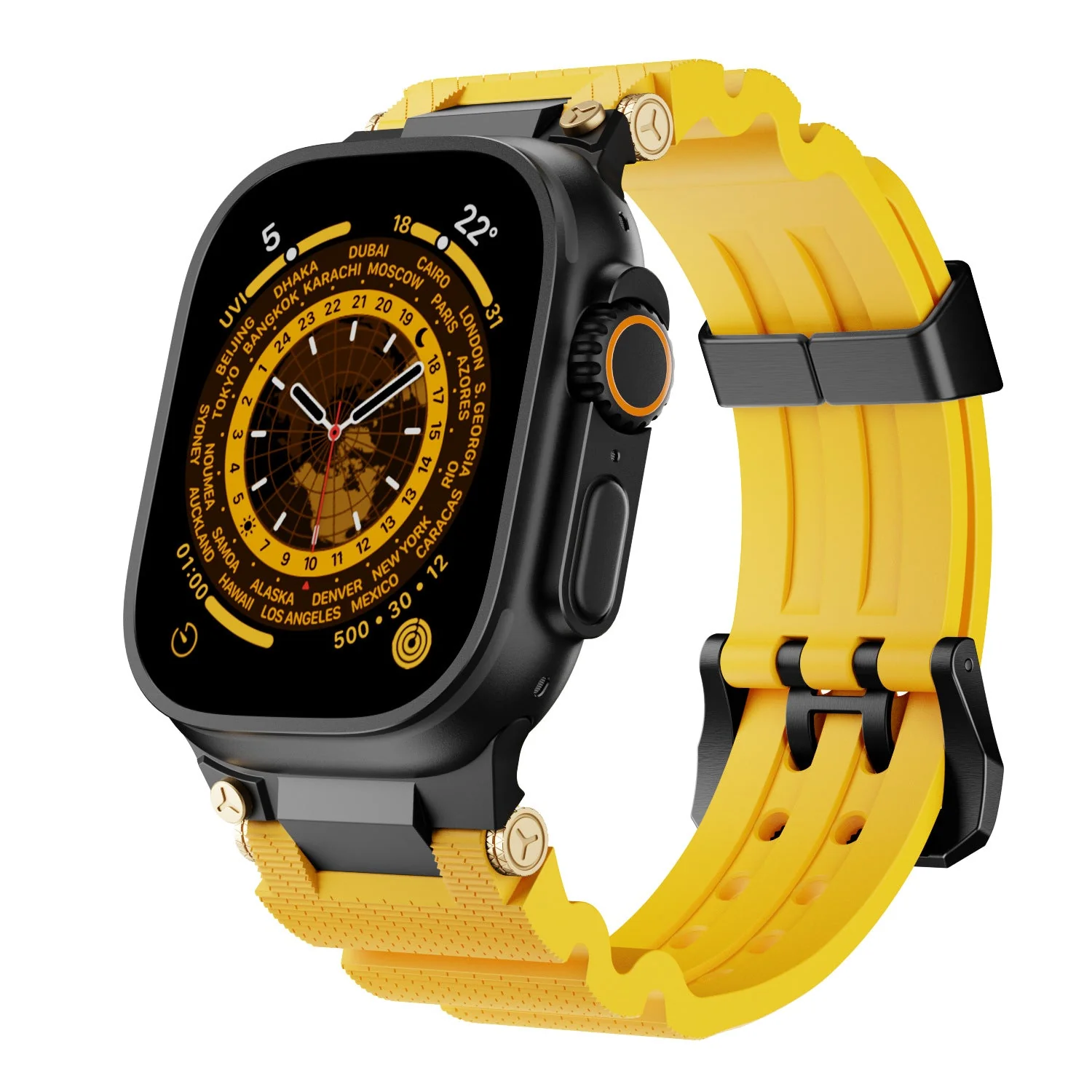 Renzo Nomad Silicone Apple Watch Band - Image 15