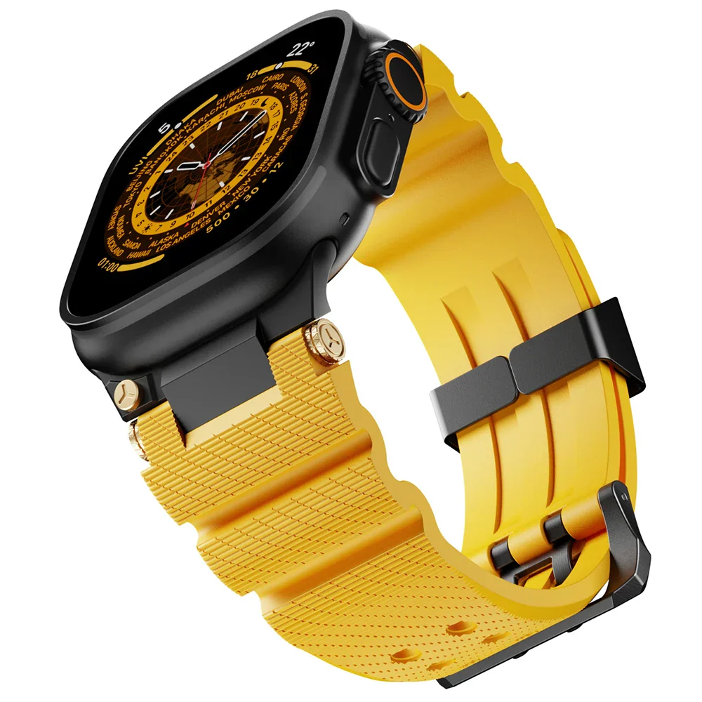 Renzo Nomad Silicone Apple Watch Band - Image 16