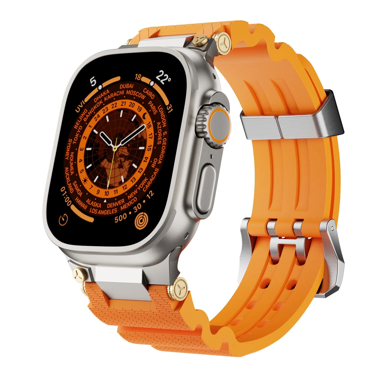 Renzo Nomad Silicone Apple Watch Band - Image 17