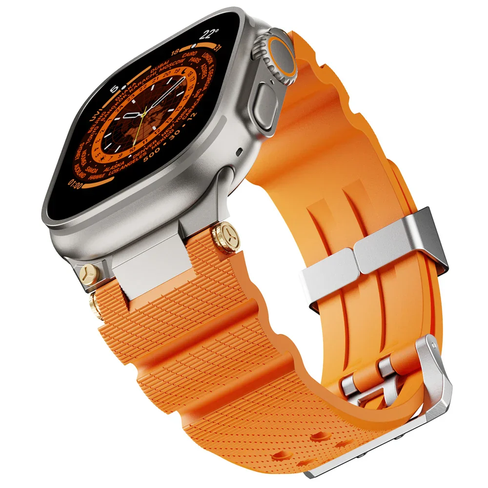 Renzo Nomad Silicone Apple Watch Band - Image 18