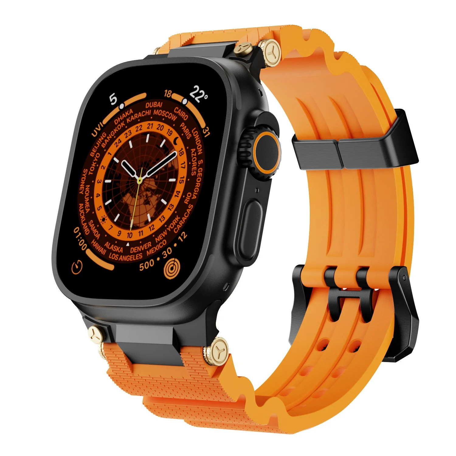 Renzo Nomad Silicone Apple Watch Band - Image 19