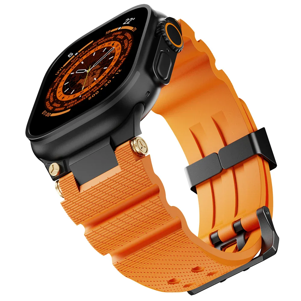 Renzo Nomad Silicone Apple Watch Band - Image 20