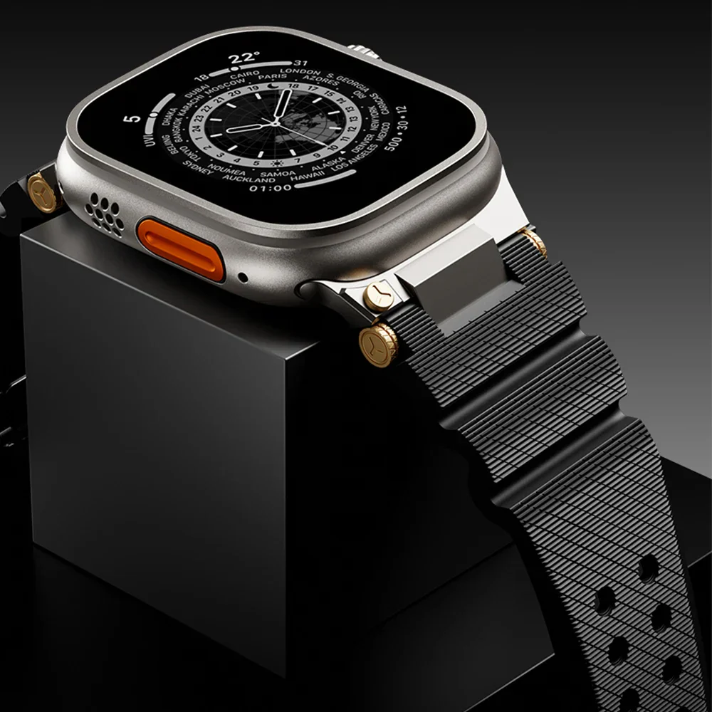 Renzo Nomad Silicone Apple Watch Band - Image 22