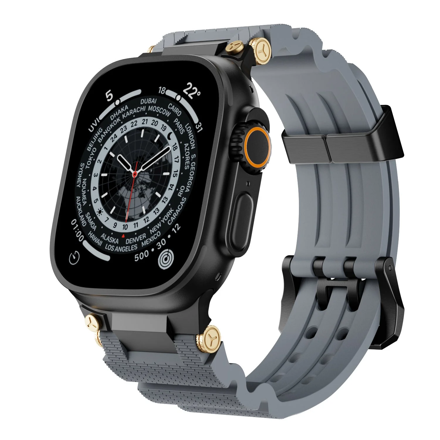 Renzo Nomad Silicone Apple Watch Band - Image 6