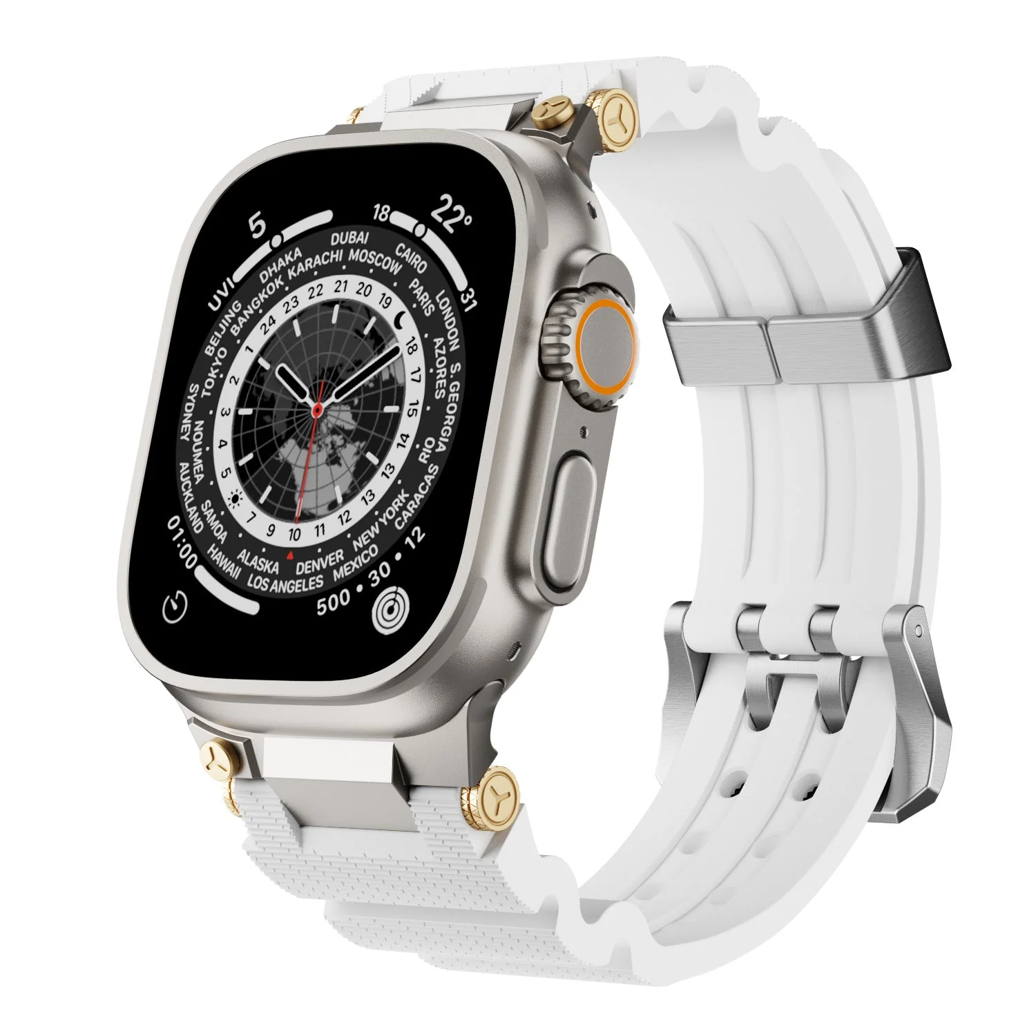 Renzo Nomad Silicone Apple Watch Band - Image 9