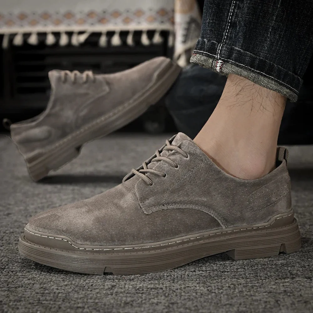 Renzo Suede Derby Shoes - Image 15