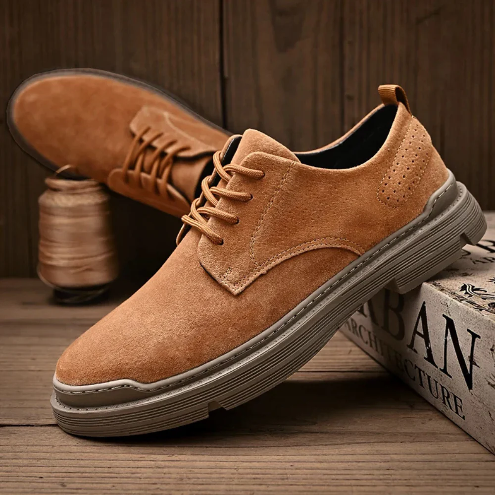 Renzo Suede Derby Shoes - Image 5