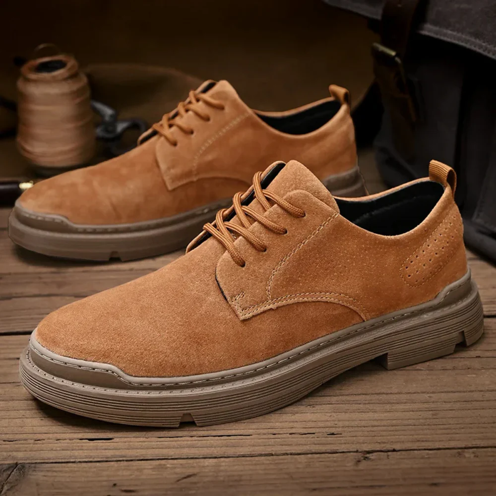 Renzo Suede Derby Shoes - Image 6