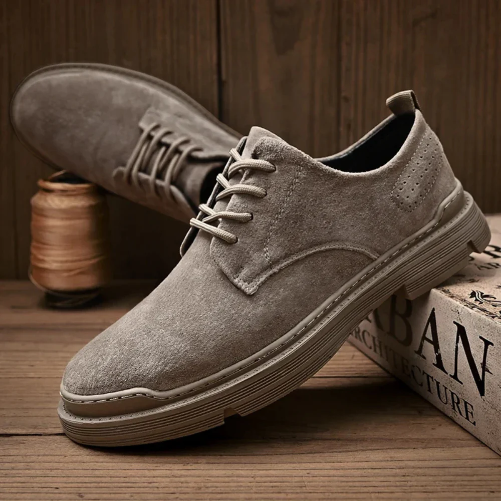 Renzo Suede Derby Shoes - Image 9