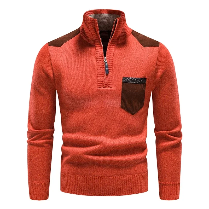 Renzo Wool Half-Zip Sweater - Image 6