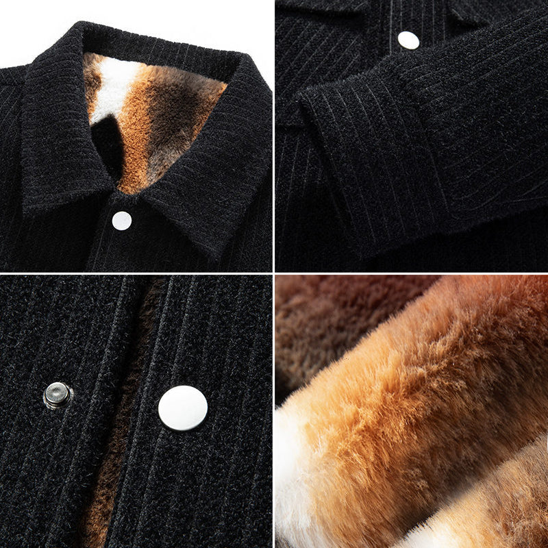 Renzo Fleece-Lined Wool Jacket - Image 2