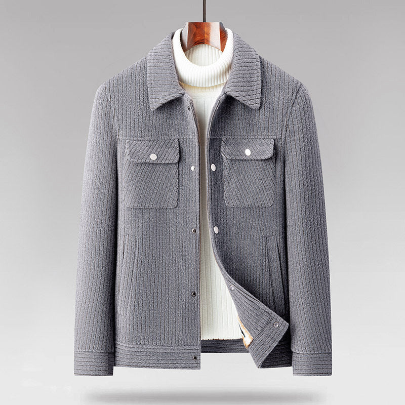 Renzo Fleece-Lined Wool Jacket - Image 3